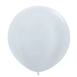 Globos Perla Satinada 60 cm 10 ud