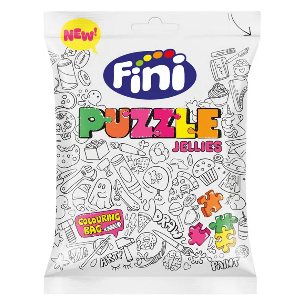 Gominolas Puzzle Mix 90 gr - Fini