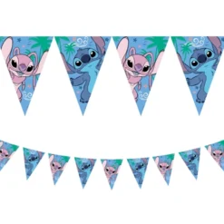 Guirnalda de Banderines Stitch y Angel 230 cm