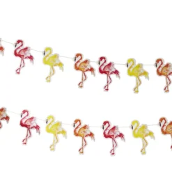 Guirnalda de Papel Flamingo Fun 2 metros