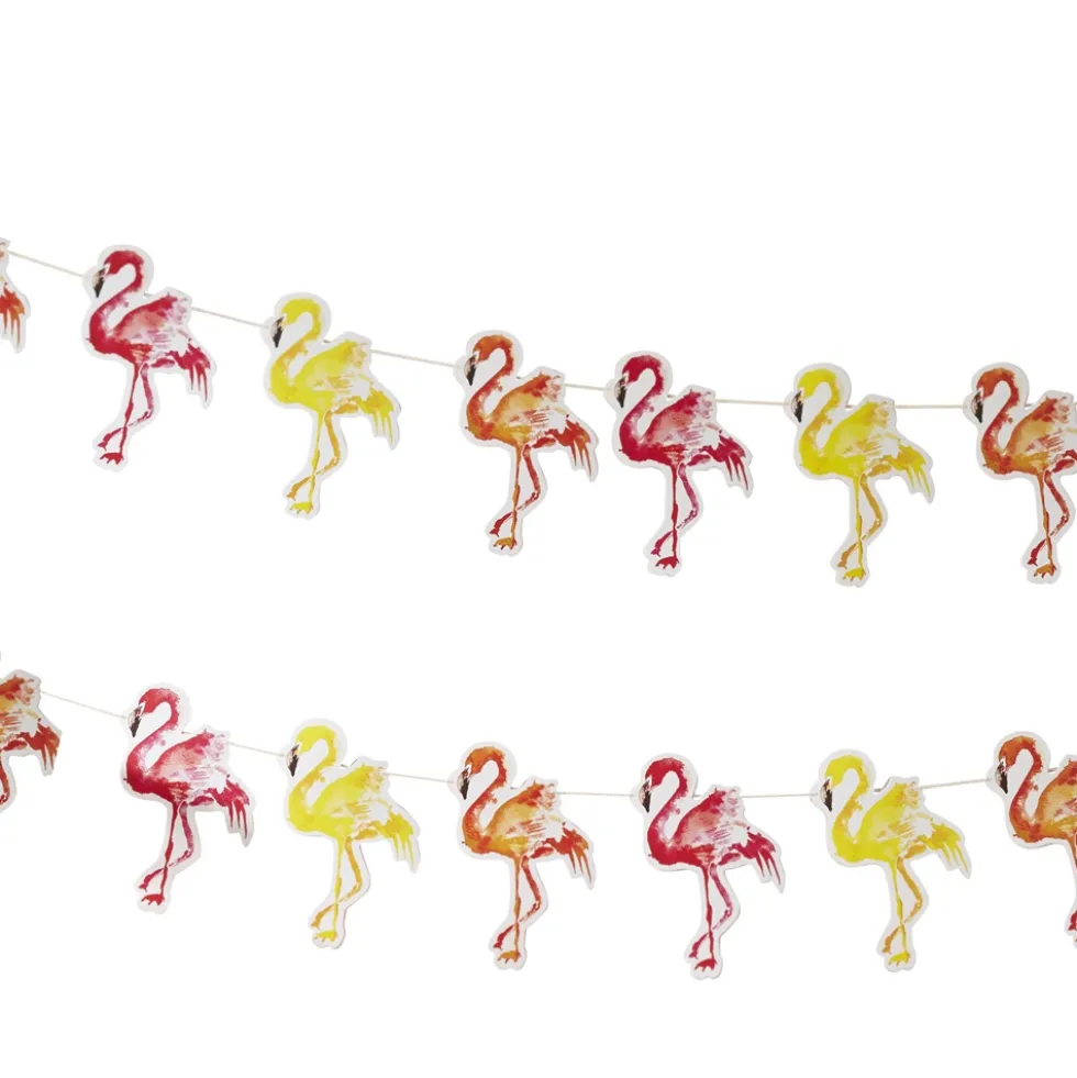 Guirnalda de Papel Flamingo Fun 2 metros