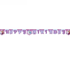 Guirnalda Feliz Cumpleaños Frozen Sparkle