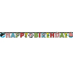 Guirnalda Feliz Cumpleaños Pirata 180 cm