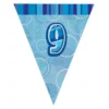 Guirnalda Nº 9 Azul Brillante