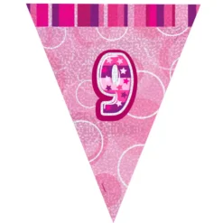 Guirnalda Nº 9 Rosa