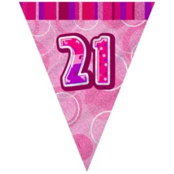 Guirnalda Nº 21 Rosa Brillante