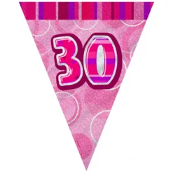 Guirnalda Nº 30 Rosa Brillante