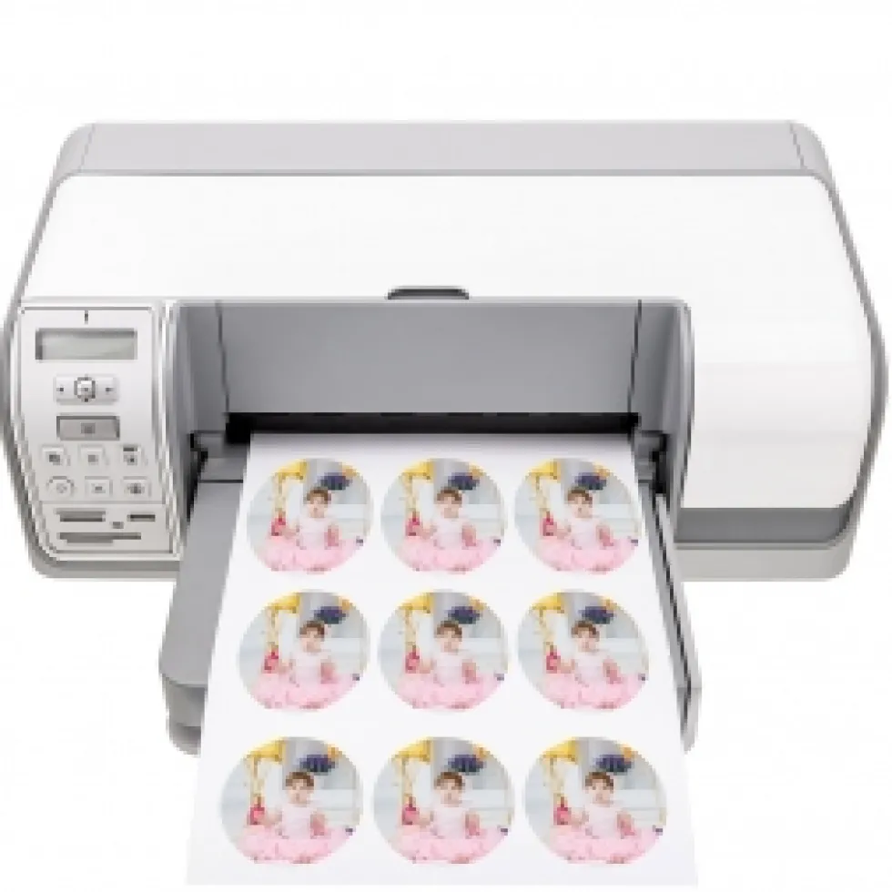 Impresión Personalizada en Papel de Azúcar para Galletas Con Edición