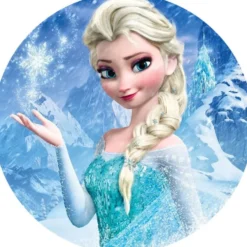 Impresión en Oblea 20cm Frozen Elsa
