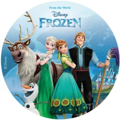 Impresión en papel de azúcar Frozen 20cm