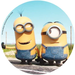 Impresión en papel de azúcar Minions 20cm