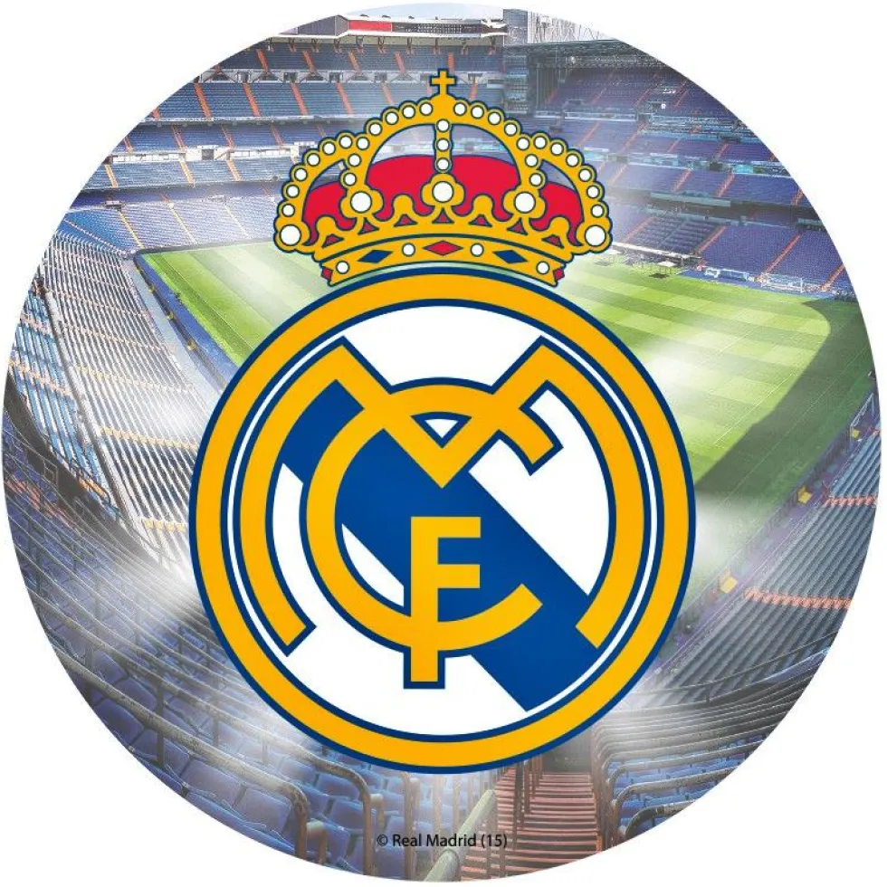 Impresión en papel de azúcar Real Madrid