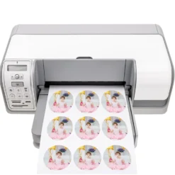 Impresión Personalizada en Papel de Azúcar para Galletas Sin Edición