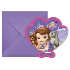Invitaciones de Cumpleaños Princesa Sofía