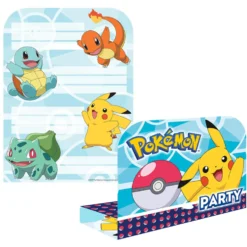 Invitaciones de Cumpleaños Pokémon