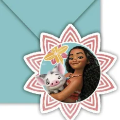 Invitaciones de Cumpleaños Vaiana