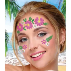 Joyas Faciales Adhesivas Florales