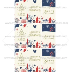 Juego 9 Impresiones 9x5 cm en Papel Comestible Navidad Rectangular A