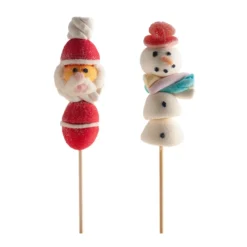 Juego de 12 Brochetas de Chuches Navidad