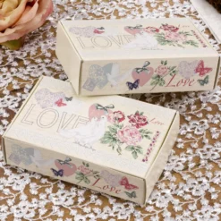 Juego de 10 cajitas para dulces With Love