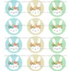 Juego de 12 Impresiones en Papel de Azúcar Pascua Modelo A 6 cm