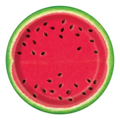 Juego de 8 Platos Sandía 17 cm