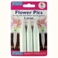 Juego de 6 Portaflores Grandes para Tartas - PME