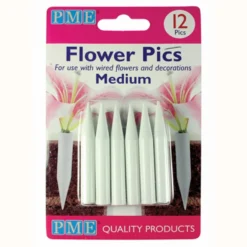 Juego de 12 Portaflores Medianos para Tartas - PME