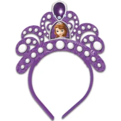 Juego de 4 Tiaras Princesa Sofía