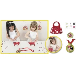 Juego Construye el Bolso de Minnie 6 ud