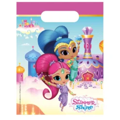 Juego de 6 Bolsas para Chuches Shimmer & Shine