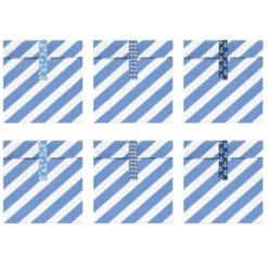 Juego de 6 Bolsas para dulces Ahoy