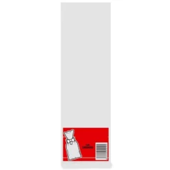 Juego de 100 Bolsas Transparentes 10 cm x 25 cm