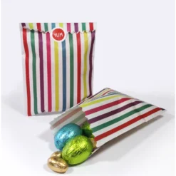 Juego de 10 Bolsitas para Dulces Multicolor