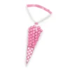 Juego de 10 conos para dulces Rosa y blanco