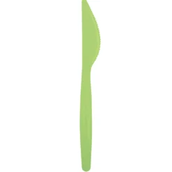 Juego de 20 Cuchillos de Plástico Verde