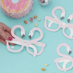 Juego de 8 Gafas Flamingo Fun