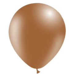 Juego de 10 Globos Marrón Mate 30 cm