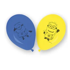 Juego de 8 Globos Minions Party