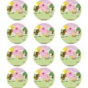 Juego de 12 Impresiones de 6 cm en Papel Comestible Animales Granja