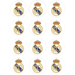 Juego de 12 Impresiones en Papel de Azúcar Madrid Modelo A