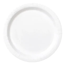 Juego de 8 Platos Blancos 17 cm