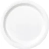 Juego de 8 Platos Blancos 22 cm