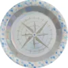 Juego de 10 Platos Escamas Iridiscentes