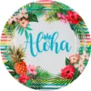 Juego de 10 Platos Fiesta Aloha