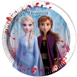 Juego de 8 Platos Frozen 2 (20 cm)
