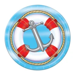 Juego de 8 Platos Nautical 23 cm