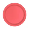 Juego de 8 Platos Rojos 17 cm