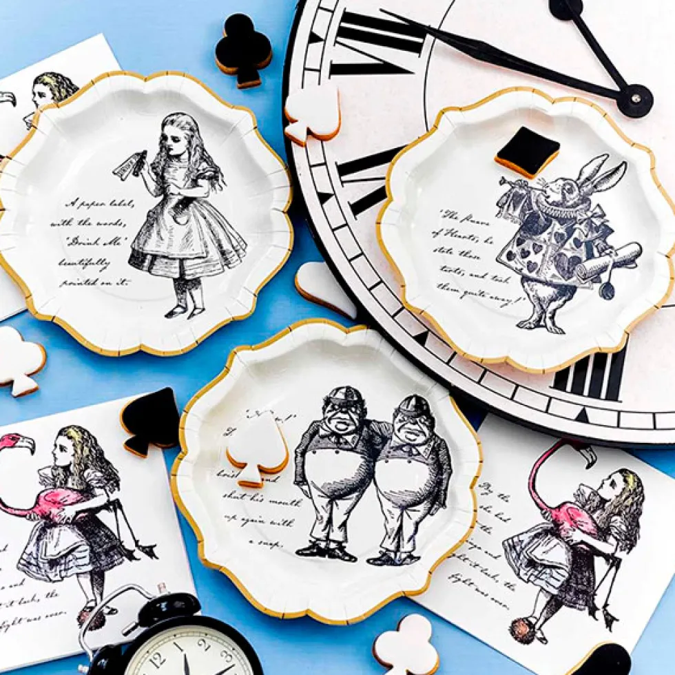 Juego de 12 Platos Truly Alice 21 cm