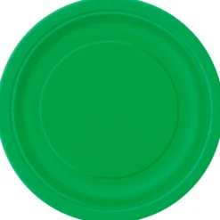 Juego de 8 Platos Verdes 17 cm
